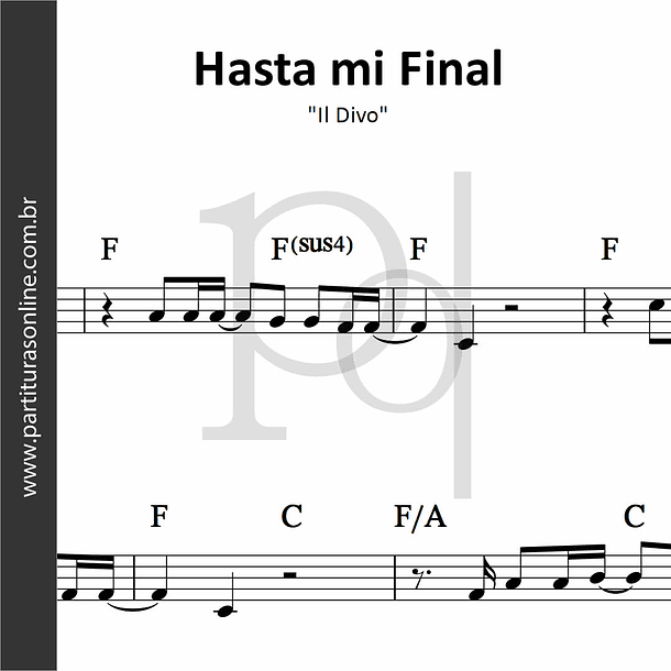 Hasta mi Final | Il Divo
