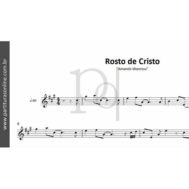 Rosto de Cristo | Amanda Wanessa 2