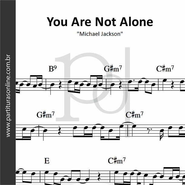 You Are Not Alone | Michael Jackson