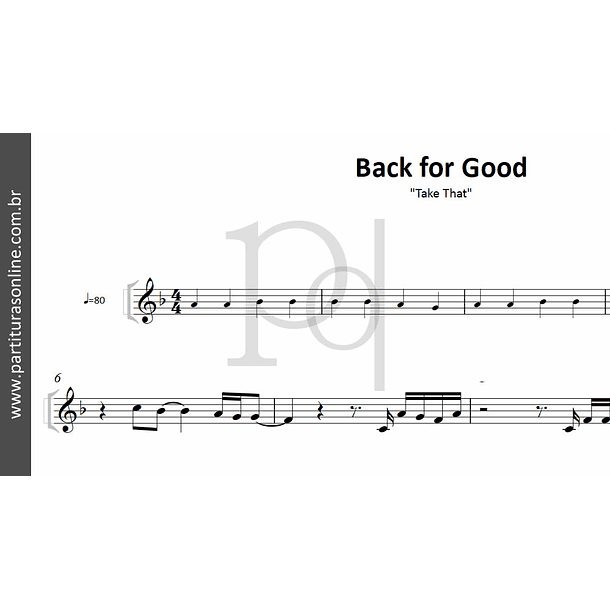 Back for Good  | Take That 2