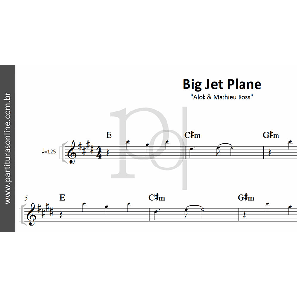 Big Jet Plane | Alok & Mathieu Koss 3