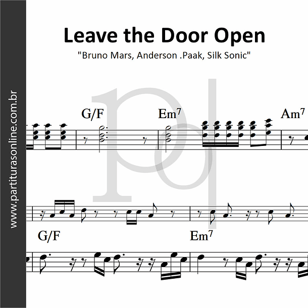 Leave the Door Open | Bruno Mars, Anderson .Paak, Silk Sonic 1