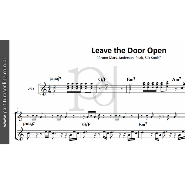 Leave the Door Open | Bruno Mars, Anderson .Paak, Silk Sonic 3