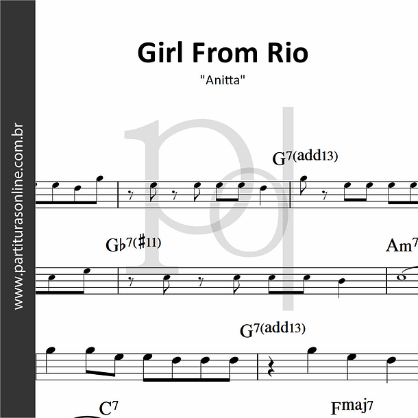 Girl From Rio | Anitta 1
