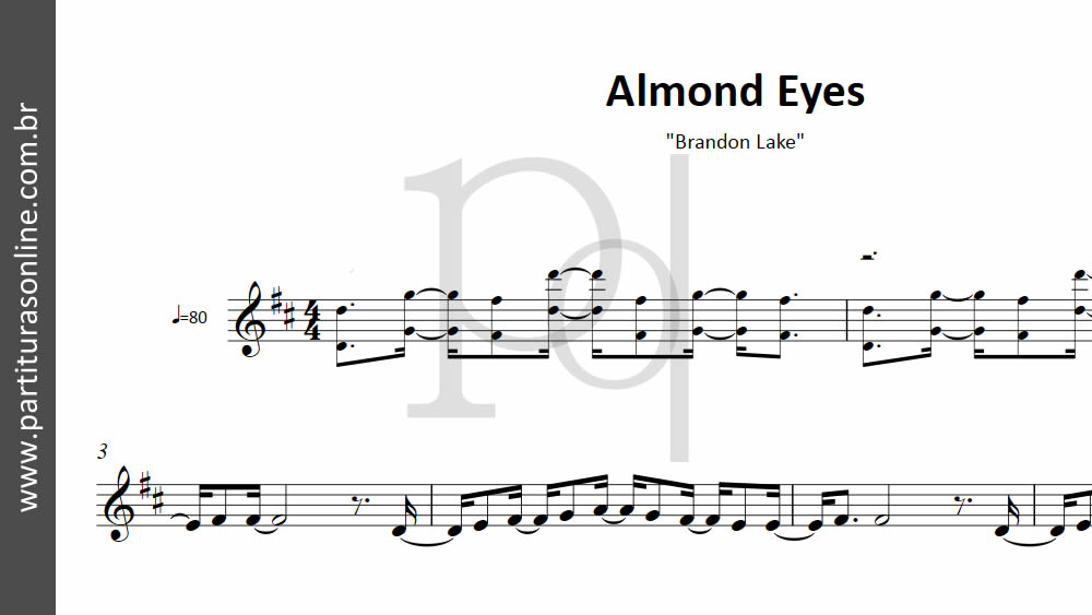 Almond Eyes Brandon Lake