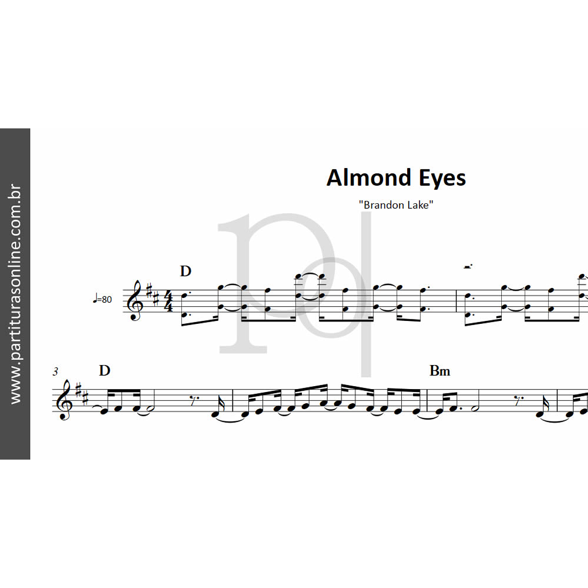 Almond Eyes Brandon Lake