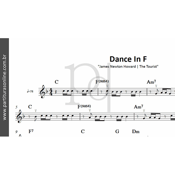 Dance In F | James Newton Howard  3