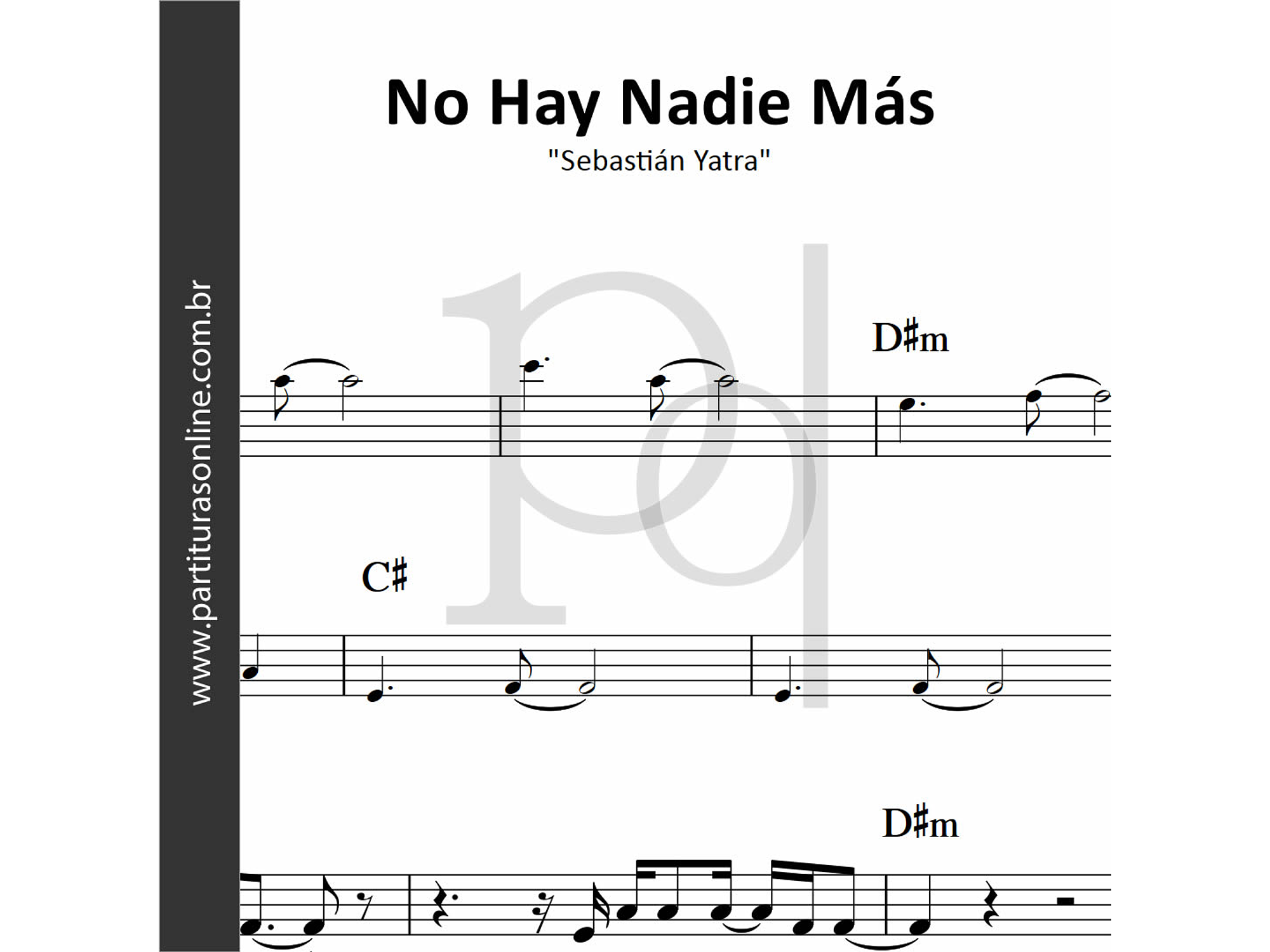 No Hay Nadie Más | Sebastián Yatra 1