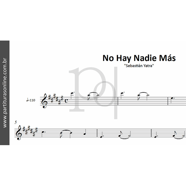 No Hay Nadie Más | Sebastián Yatra 2