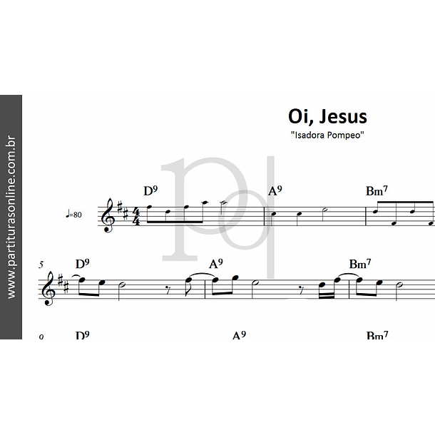 Oi, Jesus |  Isadora Pompeo 3