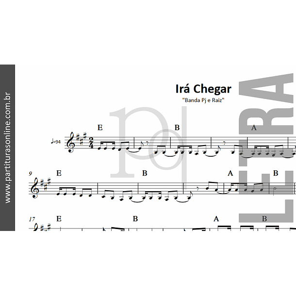 Irá Chegar | Banda Pj e Raiz 4