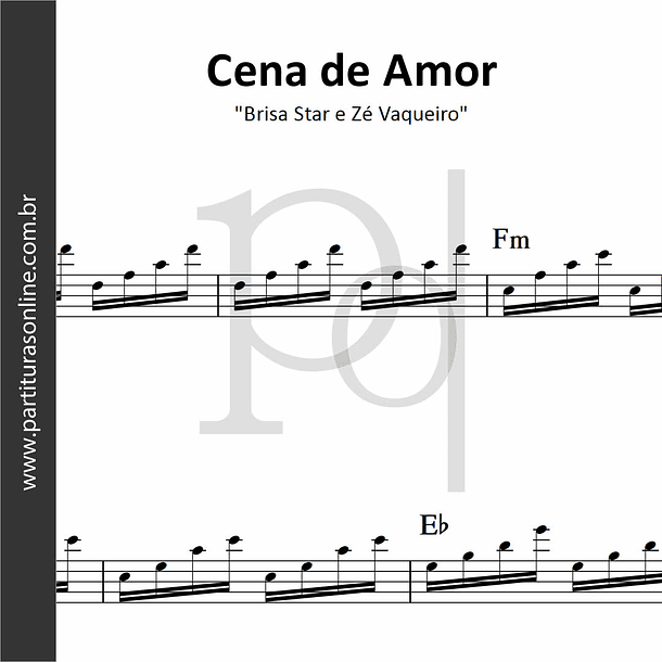 Cena de Amor | Brisa Star e Zé Vaqueiro 1