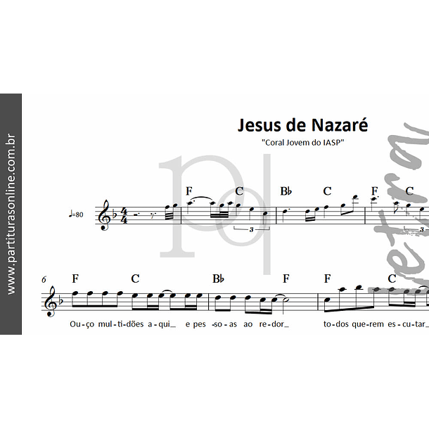Jesus de Nazaré | Coral Jovem do IASP 3