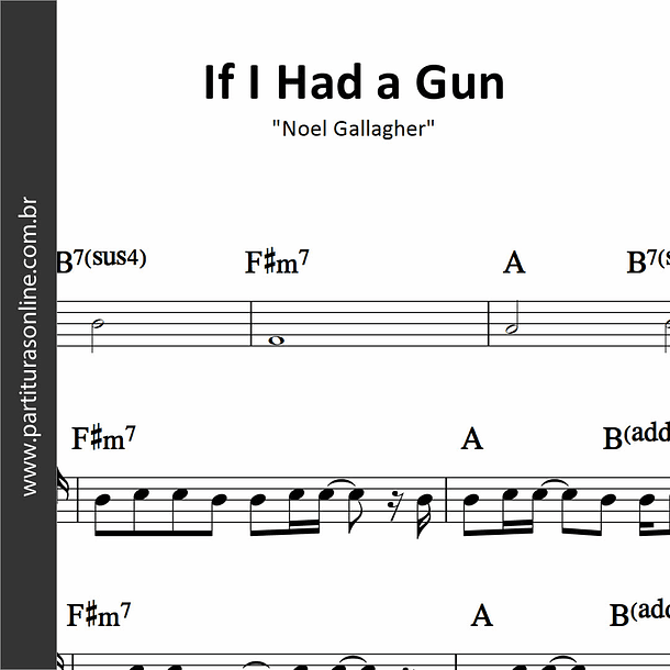 If I Had a Gun | Noel Gallagher 1