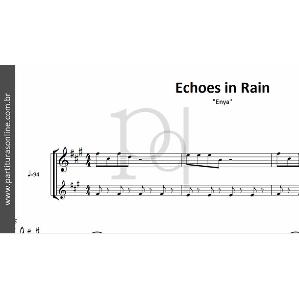 Echoes in Rain | Enya  2
