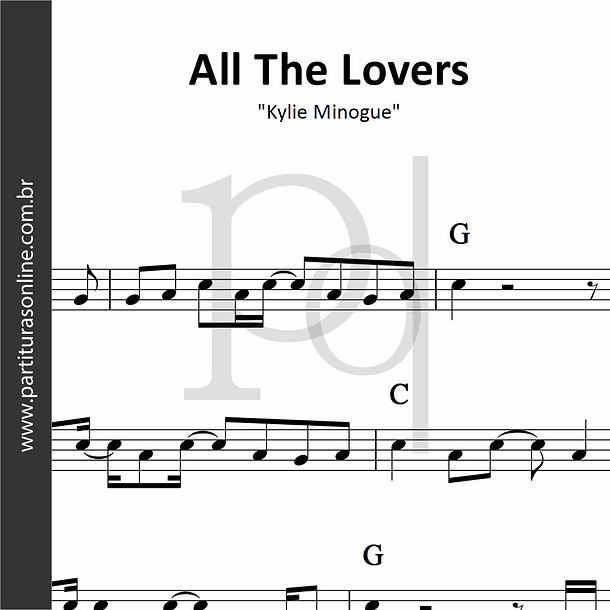 All The Lovers | Kylie Minogue 1