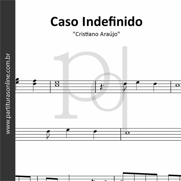 Caso Indefinido | Cristiano Araújo 1