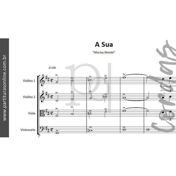 A Sua | Quarteto de Cordas 2