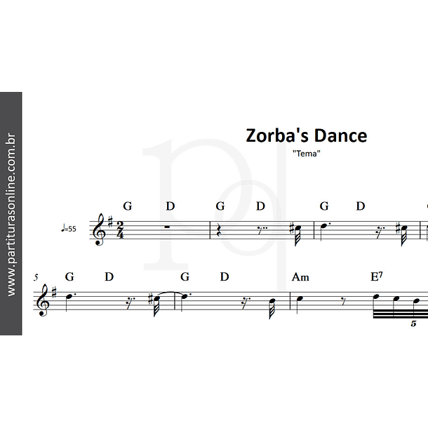 Zorbas Dance | Tema 3
