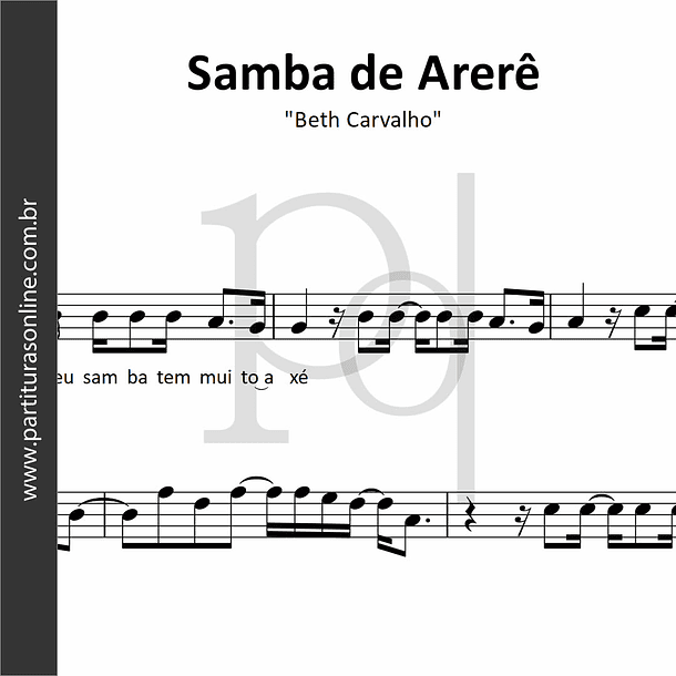 Samba de Arerê | Beth Carvalho 1