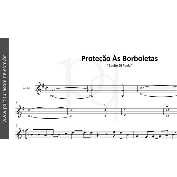 Proteção Às Borboletas | Benito Di Paula 2