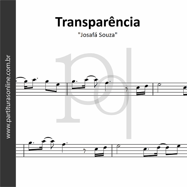 Transparência | Josafá Souza