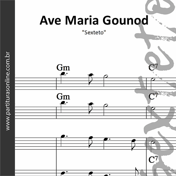 Ave Maria Gounod | Sexteto 1