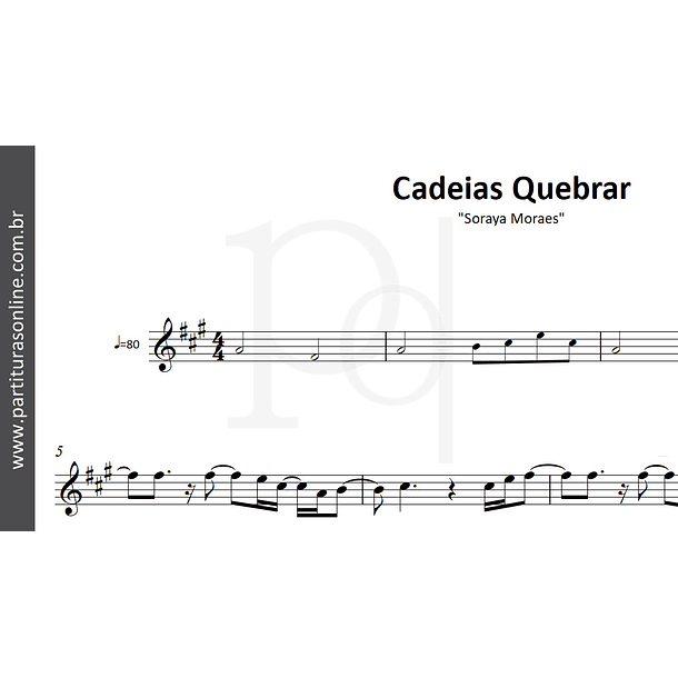 Cadeias Quebrar Soraya Moraes