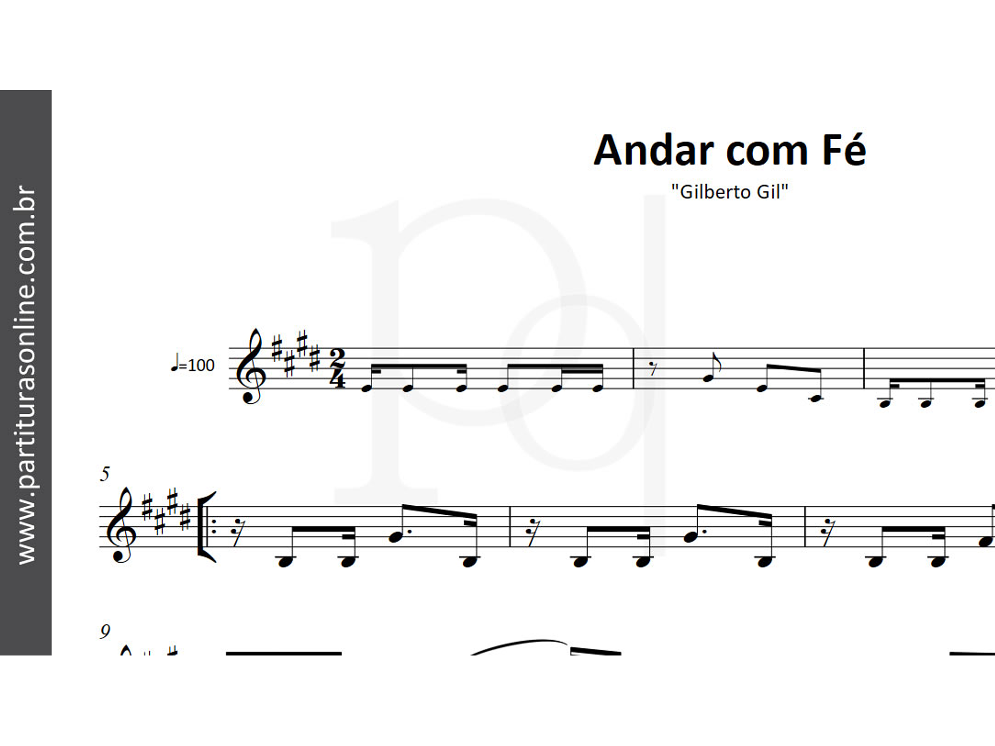 Andar com Fé | Gilberto Gil 2