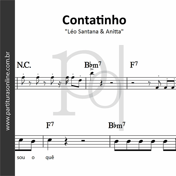 Contatinho | Léo Santana & Anitta 1