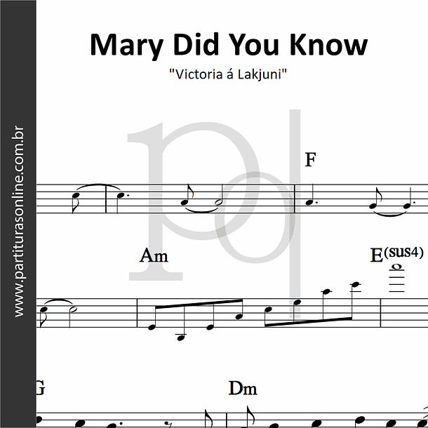 Mary Did You Know | Victoria á Lakjuni 1