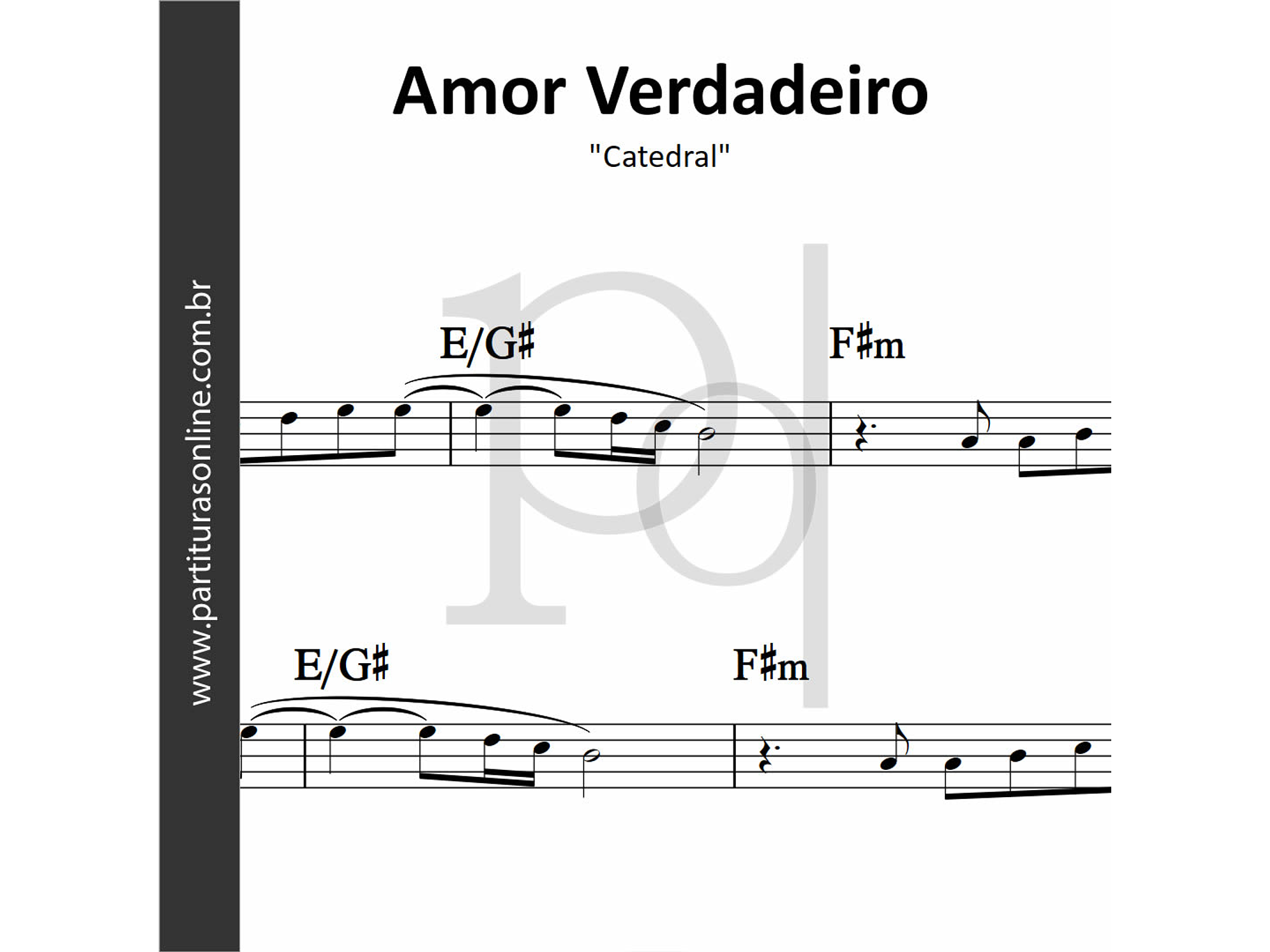 Amor Verdadeiro | Catedral 1