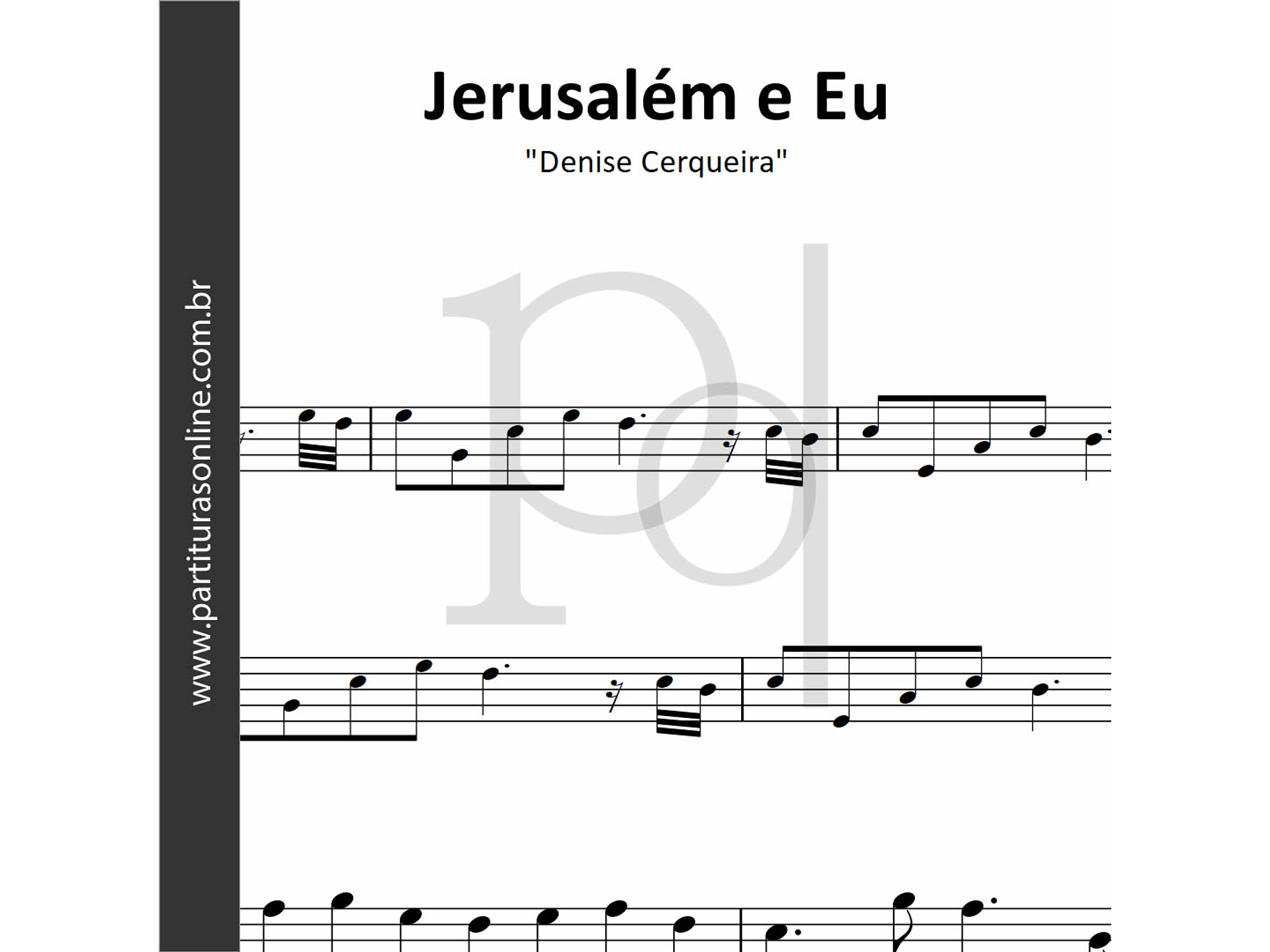 Jerusalém e Eu | Denise Cerqueira 1