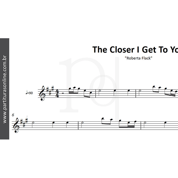 The Closer I Get To You | Roberta Flack  2