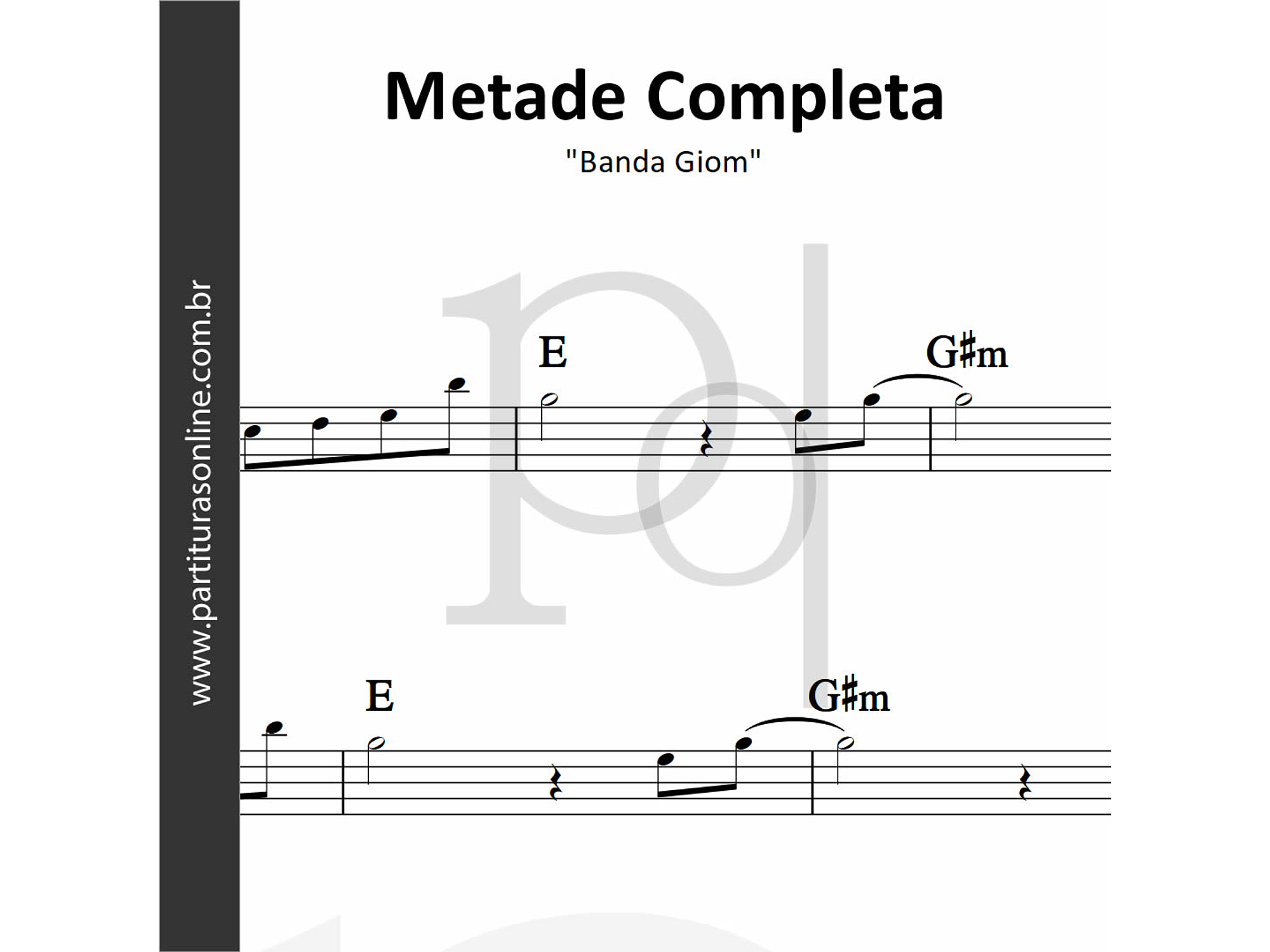 Metade Completa | Banda Giom 1