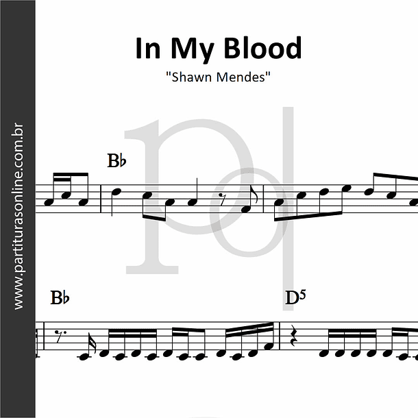 In My Blood | Shawn Mendes 1
