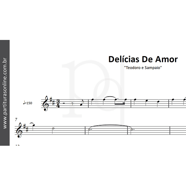 Delícias De Amor | Teodoro e Sampaio  2