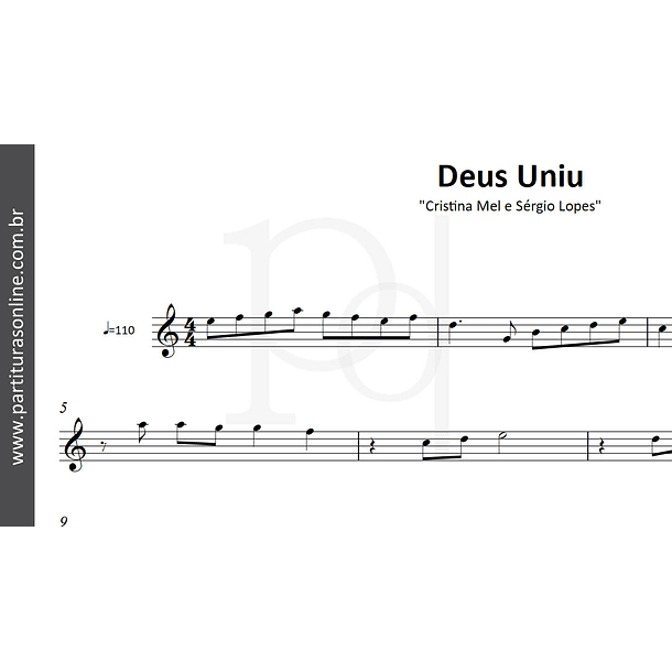 Deus Uniu | Cristina Mel e Sérgio Lopes 2