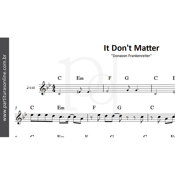 It Don't Matter | Donavon Frankenreiter 3