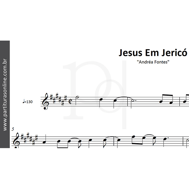 Jesus Em Jericó | Andréa Fontes 2