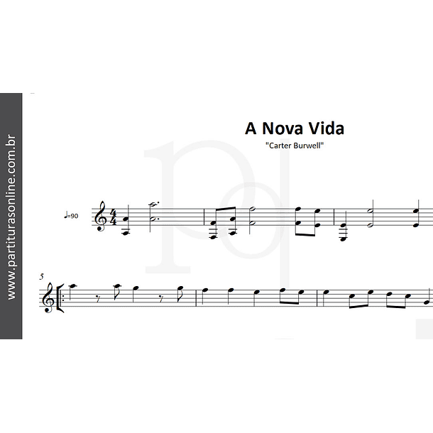 A Nova Vida | Carter Burwell 2