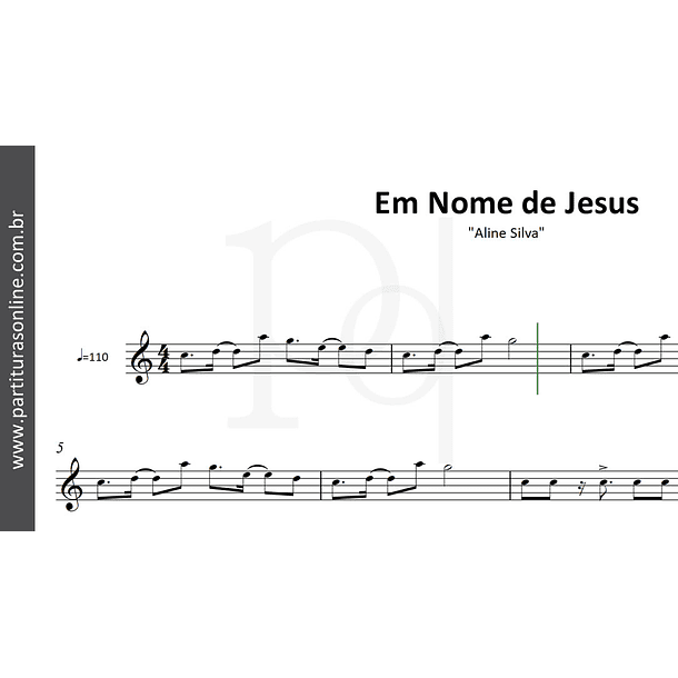 Em Nome de Jesus | Aline Silva 2