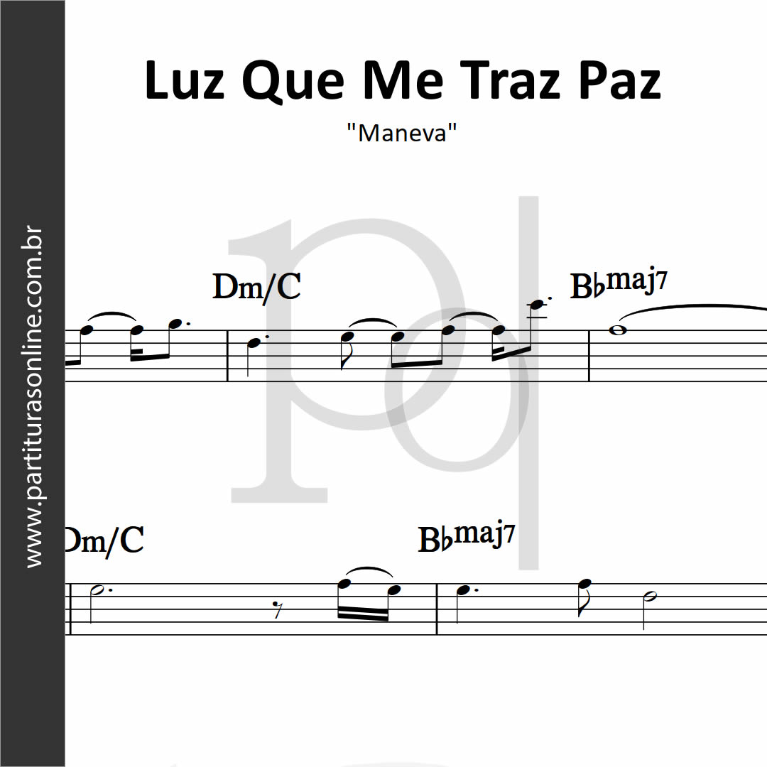 Luz Que Me Traz Paz Maneva