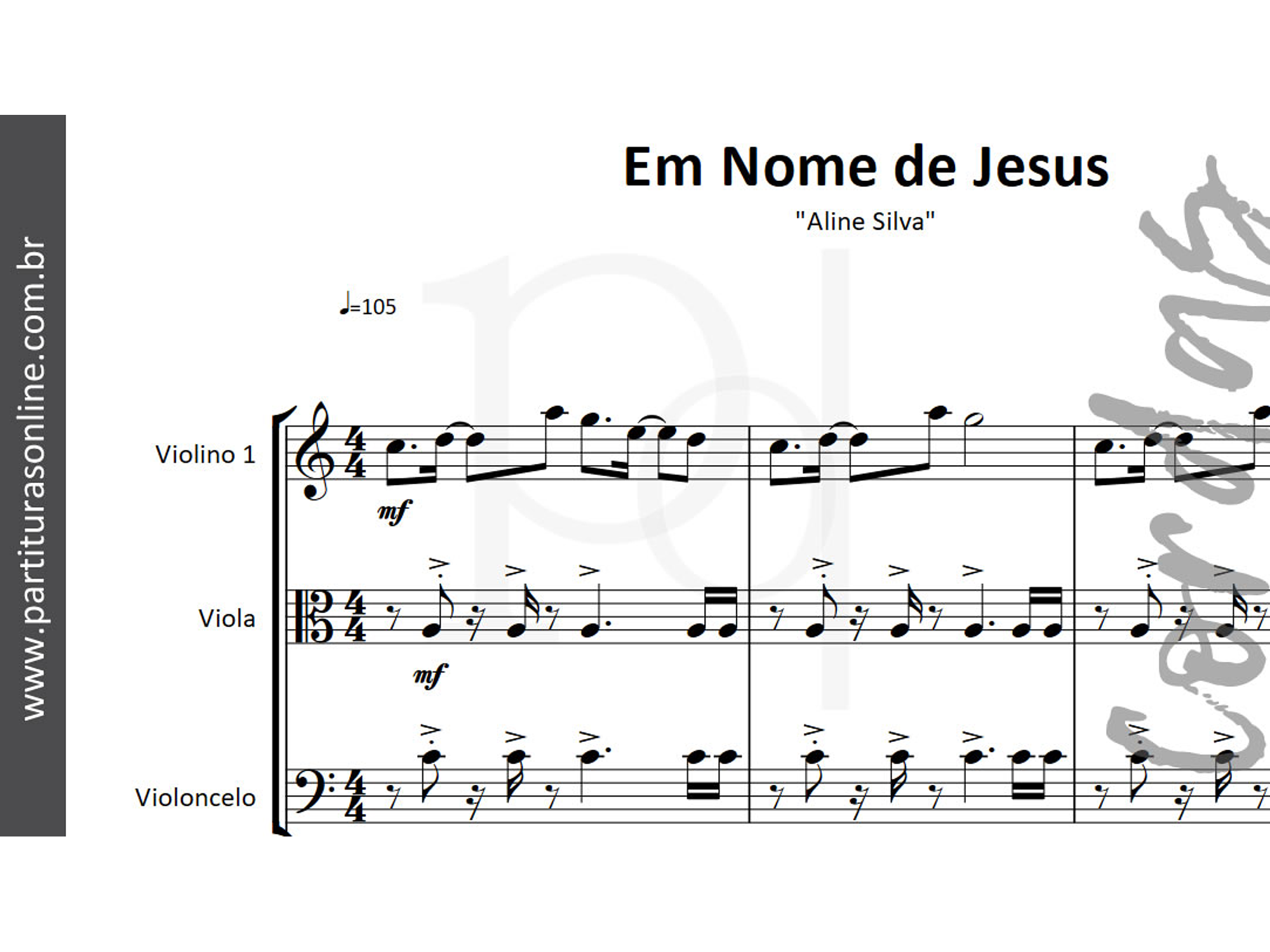 Em Nome de Jesus | Trio de Cordas 2