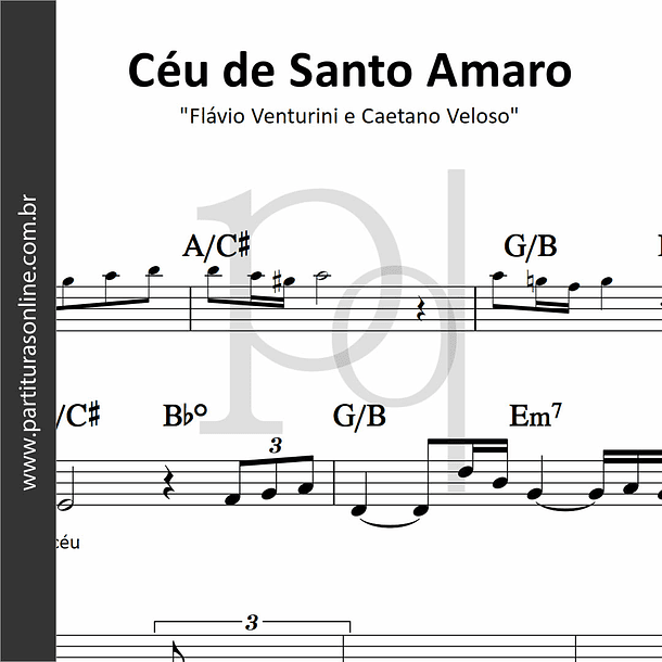 Céu de Santo Amaro | Flávio Venturini e Caetano Veloso 1