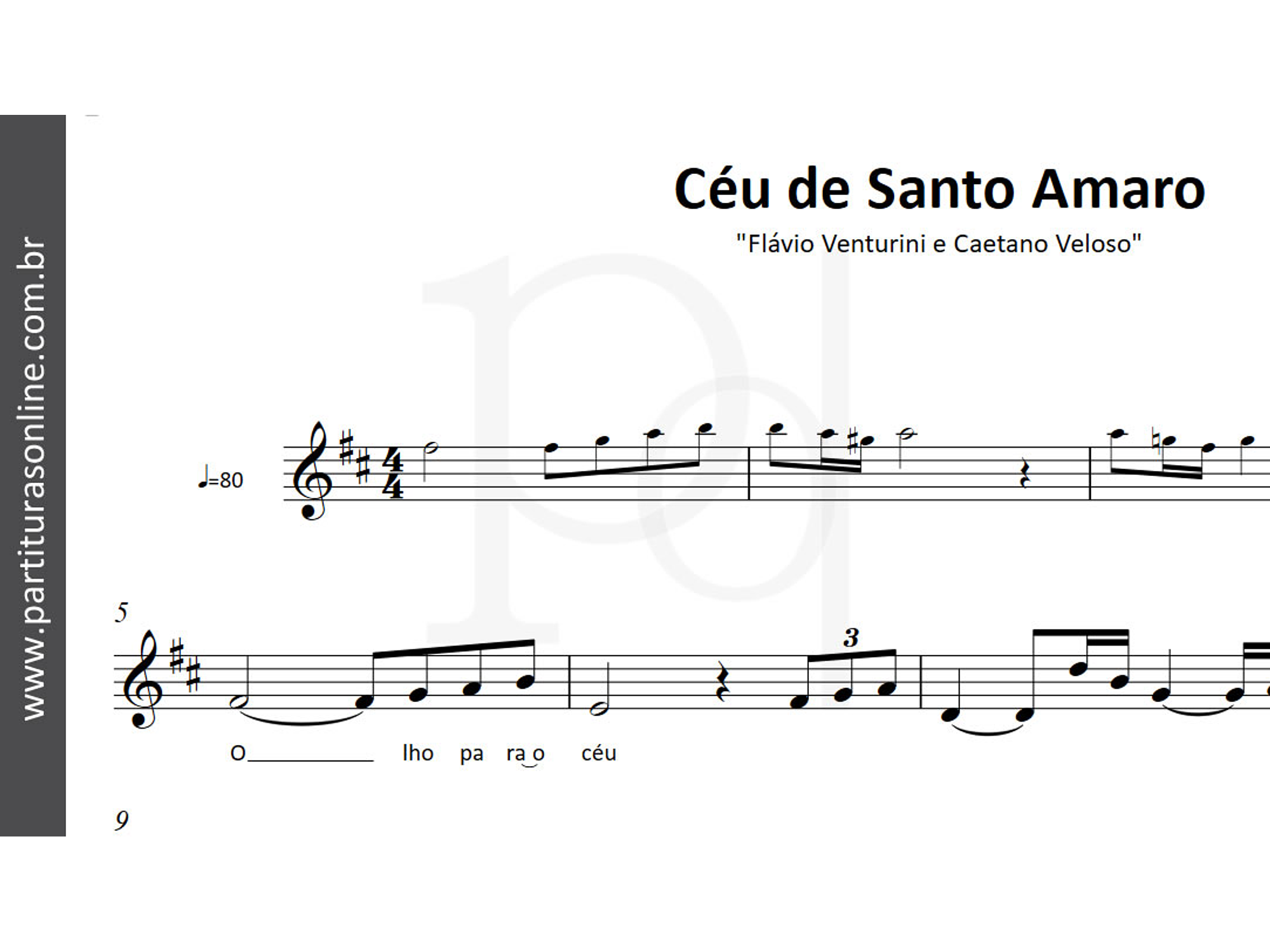 Céu de Santo Amaro • Flávio Venturini e Caetano Veloso 2