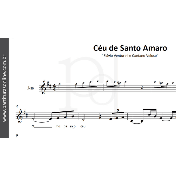 Céu de Santo Amaro | Flávio Venturini e Caetano Veloso 2