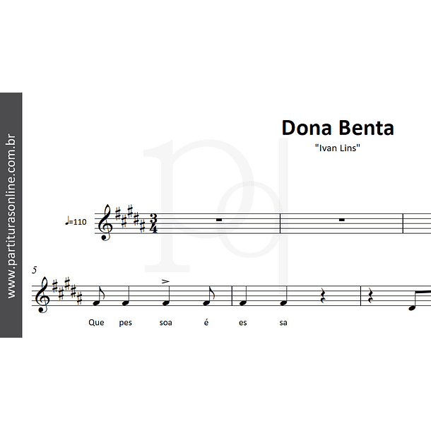 Dona Benta | Ivan Lins 2