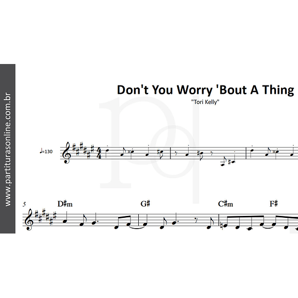 Don't You Worry 'Bout A Thing | Tori Kelly 3