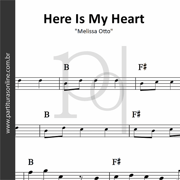Here Is My Heart | Melissa Otto 1